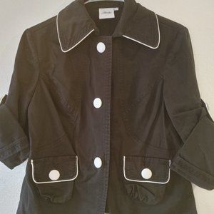 BLACK CARDIGAN/JACKET